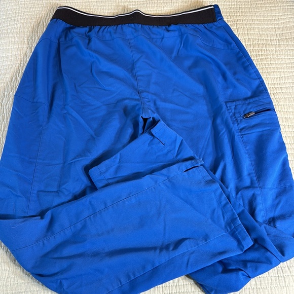Grey’s Anatomy by Barco Royal Blue Cargo Scrub Pants. Sz L - Picture 2 of 10